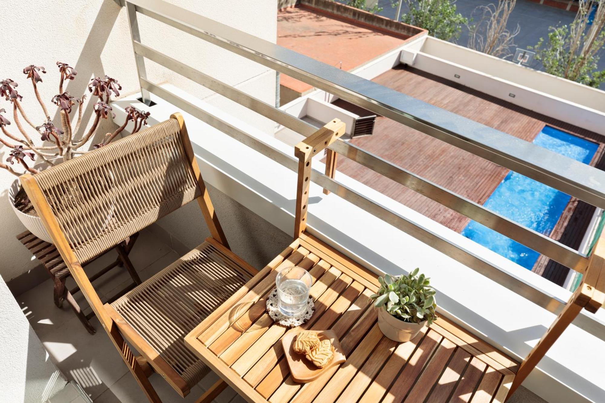 Cerca De La Playa Y El Born, Con Piscina Appartement Barcelone